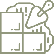 Masonry tools illustration